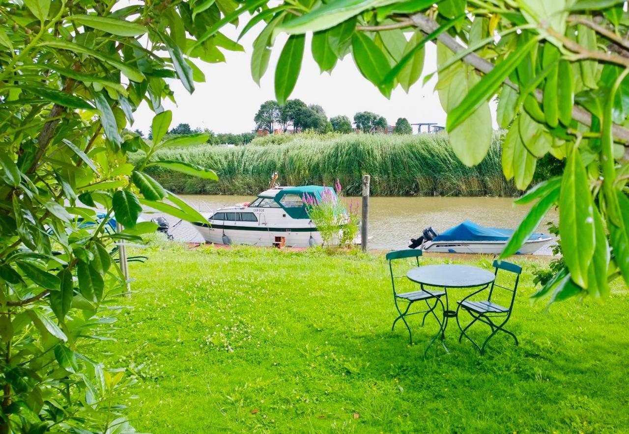 Fewo Blankenese Im Haus Luehegarten Grünendeich Εξωτερικό φωτογραφία